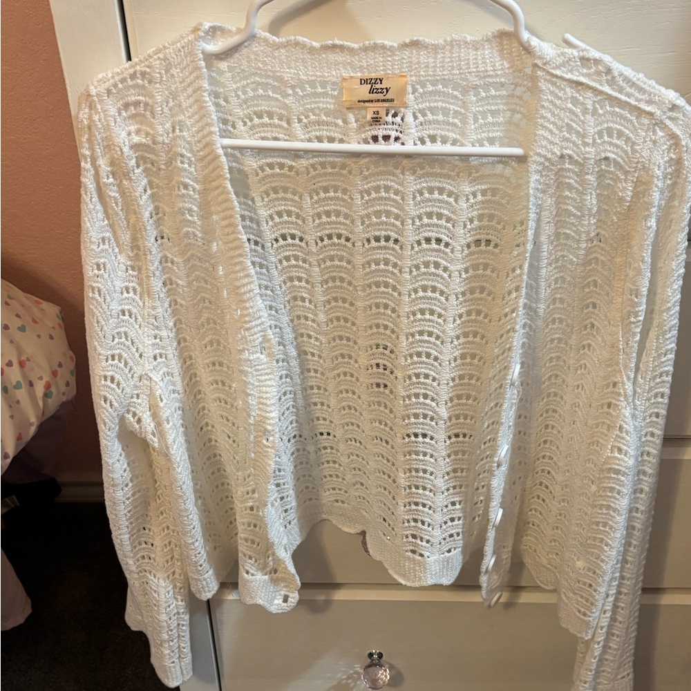 Lace Coquette Cardigan